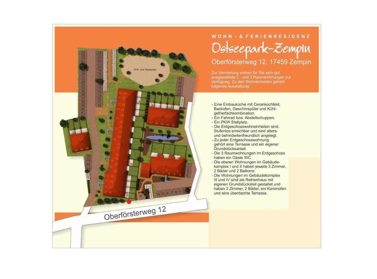Zempin Ostseepark We 08 _Insel Use Екстер'єр фото